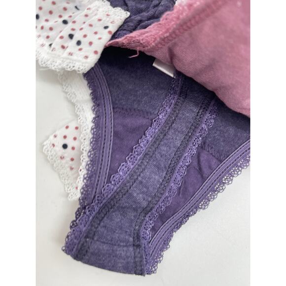 Secret Treasures Womens 3 Pack Thong Underwear Panties New Size XS 4 - Picture 6 of 8